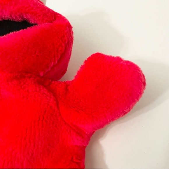 Vtg 1996 Sesame Street Elmo Hand Puppet Tyco - Picture 4 of 16